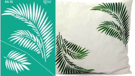 Новинка: большие трафареты ROSA Talent 45478