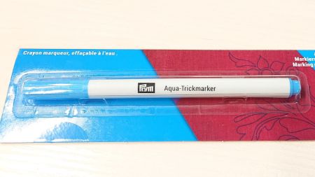 Prym 611807 Маркер для тканини (Аква-маркер ) розчинний у воді, блакитний