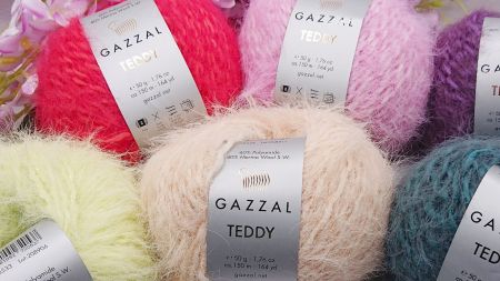Пряжа Газзал Тедді GAZZAL Teddy