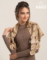 Пряжа Moher Special Romantik Nako - мерцающий мохер23538