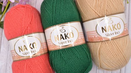 Пряжа Nako Super Inci Нако Супер інчі