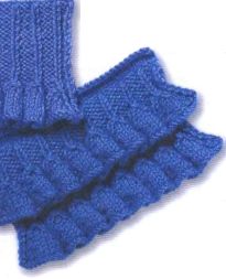 узор рюш маленький колокольчик на спицах