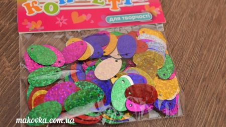 Паєтки фігурні34743