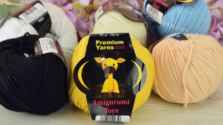 Пряжа Amigurumi Toys Premium yarns Амігурумі тойс прміум ярнс  нитки для в'язання