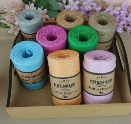 Изменение цветовой карты пряжи Raffia Organic от Premium yarns