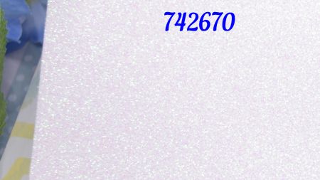 Santi Фоаміран ЕВА Білий з глітером 742670 , А4, товщина 1,7 мм, 1 аркуш 