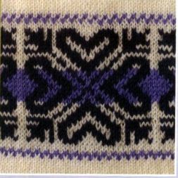 Узор жаккардовый для вязания ЖАК-1