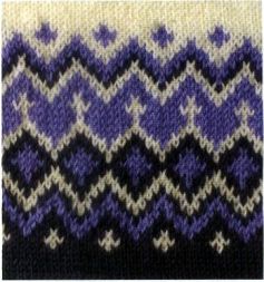 Узор жаккардовый для вязания 3