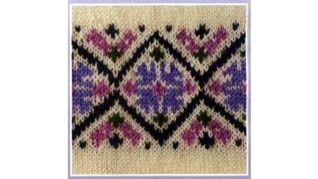Узор жаккардовый для вязания 4