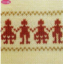 Узор жаккардовый для вязания 13