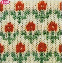 Узор жаккардовый для вязания 15