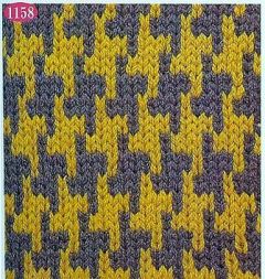 Узор жаккардовый для вязания 16