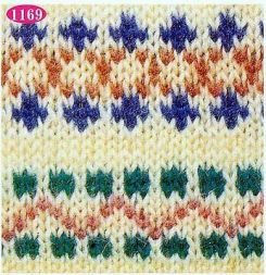 Узор жаккардовый для вязания 18