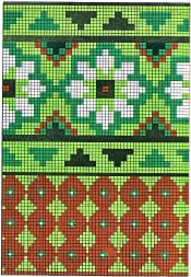 Узор жаккардовый для вязания 28