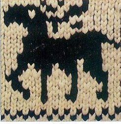 Узор жаккардовый для вязания 47