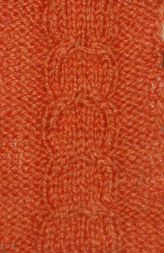 Візерунок спицями Коса К-7 з 8 петель