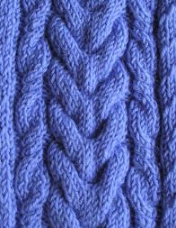 Візерунок спицями Коса К-14 з 16 петель