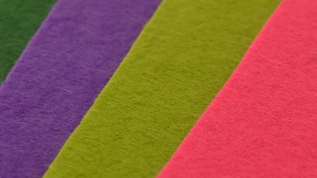 Цветной фетр ПЭ, Китай33453