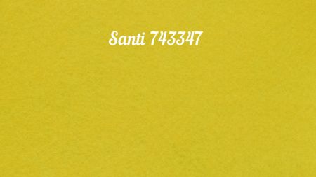 М'який фетр, колір Неоново-жовтий 743347, розмір 21х30см, товщина 1,2 мм, 1 аркуш Santi