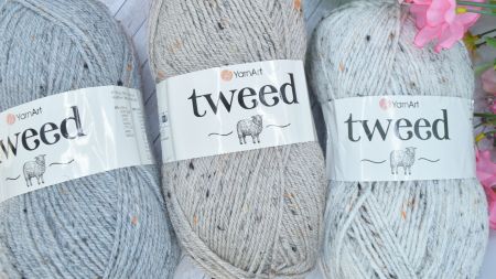 Пряжа Твід ярнарт Tweed Yarn Art для в'язання