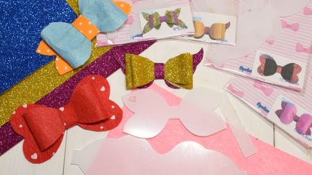 Шаблони пластикові для бантів і квітів43501