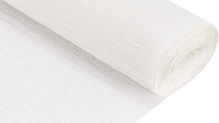 Гофрований папір SANTI Білий  708081, щільність 122г/м² , рулон 50*200см