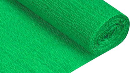 Гофрований папір SANTI Жовтий 708094, щільність 122г/м² , рулон 50*200см