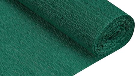 Гофрований папір SANTI Смарагдовий 708092, щільність 122г/м² , рулон 50*200см