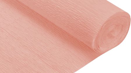 Гофрований папір SANTI Персиковий 708438, щільність 122г/м² , рулон 50*200см