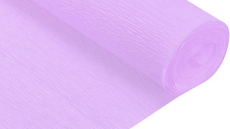 Гофрований папір SANTI Лавандовий 708443, щільність 122г/м² , рулон 50*200см