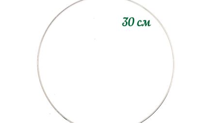 Основа-рамка для панно, металева, діаметр 30см, товщина 3 мм