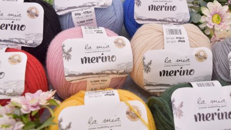 Пряжа Merino la mia вовняна Меріно ла міа