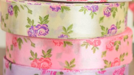 Атласная лента декоративная34881