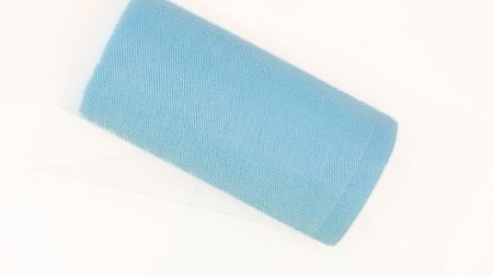 Фатинова стрічка Блакитна, ширина 15см, 1 метр