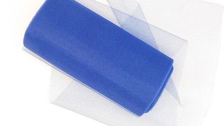 Фатинова стрічка Синя, ширина 15см, 1 метр