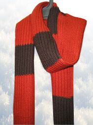 Шарф двухцветный