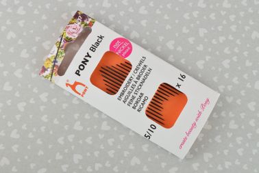 04897 PONY Crewels embroidery чорні Голки швейні, вишивальні №5/10 (16шт) 04897 