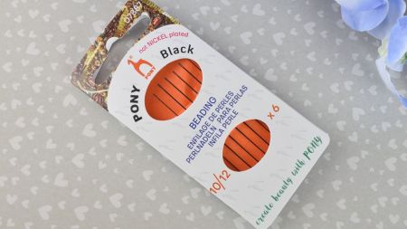 07887 Голки для бісеру  №10-12, 6шт PONY 