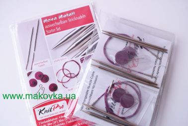 Распаковка набора металлических спиц KnitPro