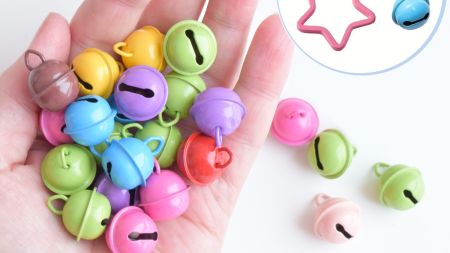 Бубонець Дзвіночок , випадковий колір , розмір 1,7 см , 1 шт