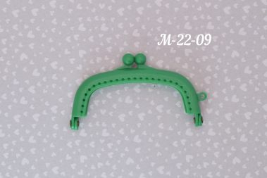 Фермуар М-22-09 Зелений, замок-рамка 9х5,5 см для гаманця