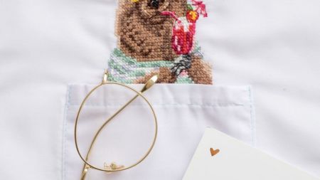 Набори для вишивки на одязі43232