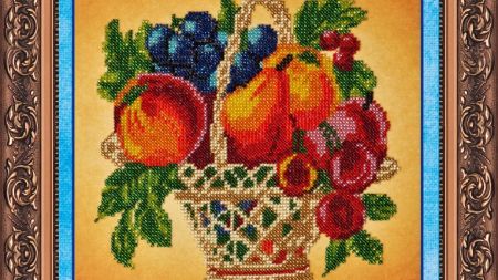 Натюрморт, квіти, фрукти і овочі3399