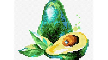 Авокадо N-1704 Чарівниця вышивка крестом50511