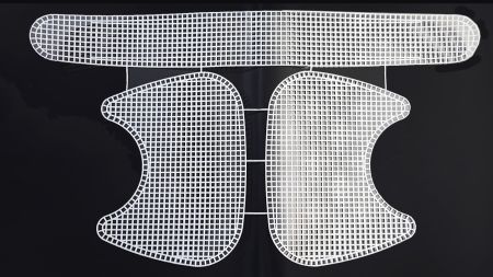 Канва пластикова для сумки Вушка-2 КСС-6 Біла