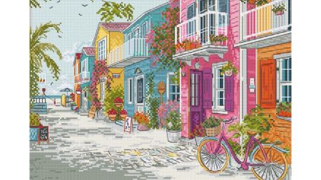 Набір для вишивання хрестомL9963 Seaside Harmony (Морська гармонія) Letistitch