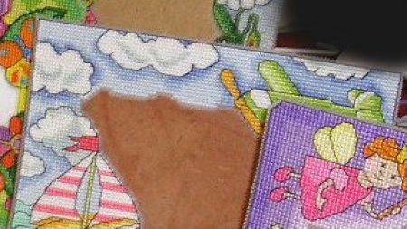 Вишивка на пластиковій канві3268