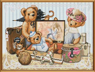 Распаковка наборов для вышивания серии СР Нова Слобода