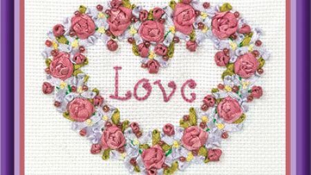 Вишивка стрічками21878