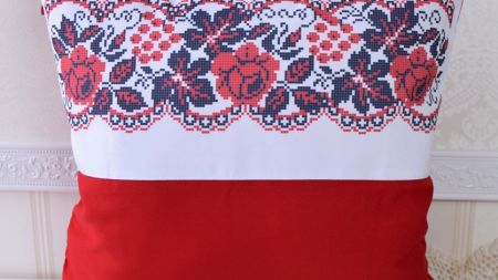 Наволочка с рисунком под вышивку42420